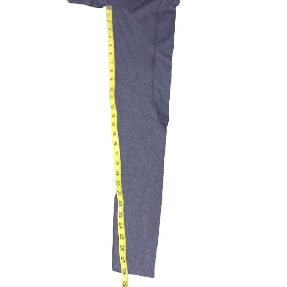 NWOT Zenana Sports Athletic Leggings Large Mesh  Gray Coral Exercise Workout - Picture 8 of 9